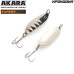 Блесна колеблющаяся Akara Expert Крокодил 25 гр. SIL с глазом