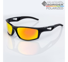 Очки поляризационные Tagrider в чехле N18-45 Gold Red Mirror