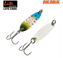 Блесна колебалка Akara Lite Series Lite Croc 6,5 гр. AB49