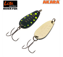 Блесна колебалка Akara Lite Series River Fox 4,5 гр. AB45