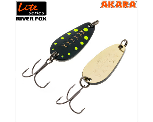 Блесна колебалка Akara Lite Series River Fox 4,5 гр. AB45