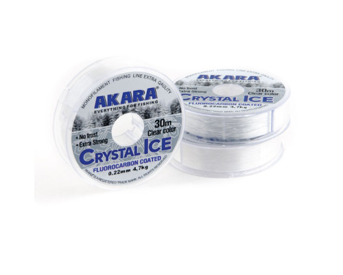 Леска Akara Crystal ICE Clear 30 м 0,12
