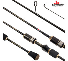 Спиннинг штекерный угольный 2 колена Surf Master River Trout Lite UL (0,2-4) 1,8 м
