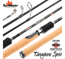 Спиннинг штекерный угольный 2 колена Surf Master YS5004 Yamato Series Tanagura Spin TX-20 YS5004-270