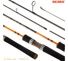 Спиннинг штекерный угольный 2 колена Akara Chub Time UL (1-5) 1,83