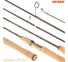 Спиннинг штекерный угольный 2 колена Akara Gold Trout 672UL TX-40 (0,5-5) 2,0 м GT672UL-200