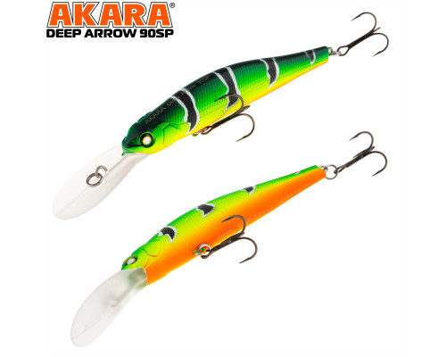 Воблер Akara Deep Arrow 90SP 12 гр. A107
