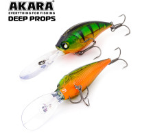 Воблер Akara Deep Props 70F 23 гр. (4/5 oz 2,8 in) A49