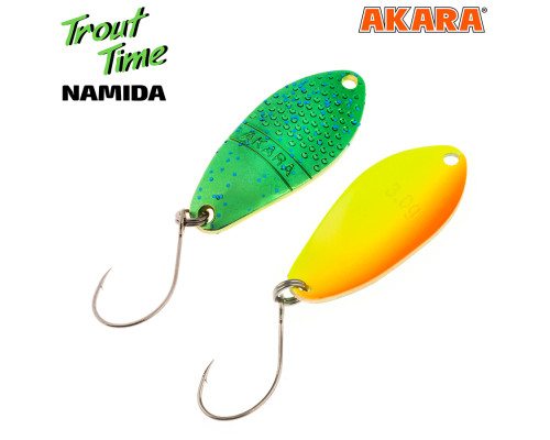 Блесна колеблющаяся Akara Trout Time Namida гр. 70