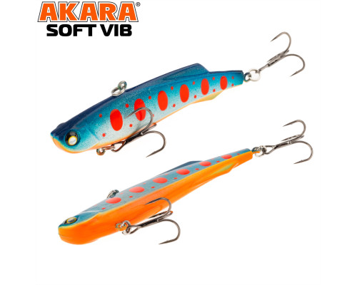 Воблер Akara раттлин Soft Vib 105 мм 38 гр. A217