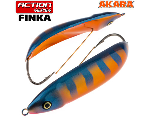 Блесна колебалка незацепляйка Akara Action Series Finka р. A212