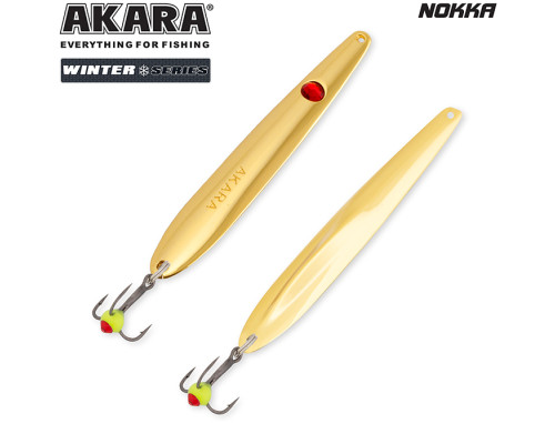 Блесна зимняя Akara Ice Nokka NOK-75-GO/GO