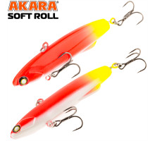 Воблер Akara раттлин Soft Roll 80 мм 28 гр. A 160