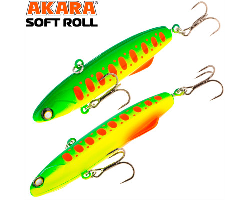Воблер Akara раттлин Soft Roll 90 мм 30 гр. A 74