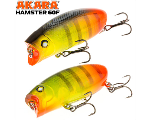 Воблер Akara Hamster 60F 60 мм 10 гр.A190