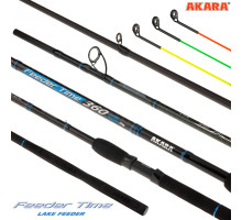 Удилище штекерное угольное фидерное 3 колена Akara Feeder Time Lake Feeder TX-40 (40-60-80) (40-60-80) 3,6м