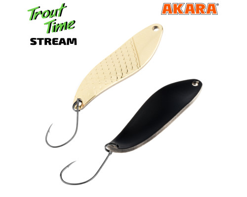 Блесна колебалка Akara Trout Time Stream 8,5 гр. 18/Go