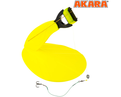 Жерлица зимняя Akara 3601-002 диаметр 16 см оснащенная (6 шт.) в сумке 002E-F6