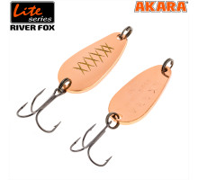 Блесна колебалка Akara Lite Series River Fox 2,5 гр. AB44
