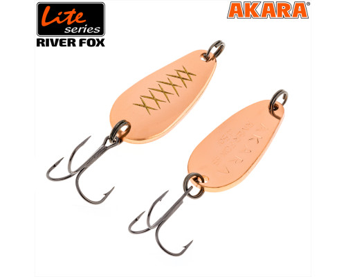 Блесна колебалка Akara Lite Series River Fox 2,5 гр. AB44