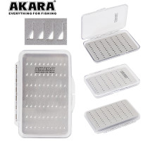 Коробка Akara NS-001 12,8х7,8х1,6 см для крючков