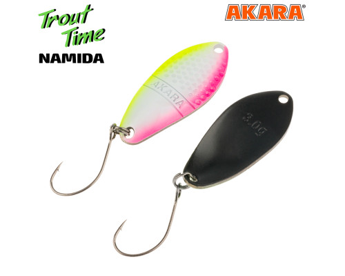 Блесна колеблющаяся Akara Trout Time Namida гр. 55