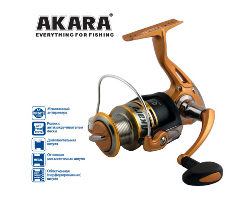 Катушка безынерционная Demetra FD 1000A 3+1bb з/ш