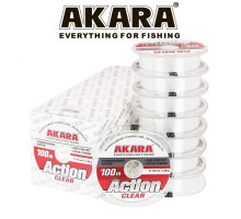 Леска Akara Action Clear 100 м 0,14 прозрачная