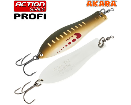Блесна колебалка Akara Action Series Profi 28гр. 1oz. AB22