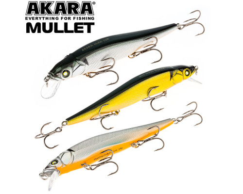 Воблер Akara Mullet 130F 23 гр. A23/59