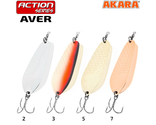 Блесна колебалка Akara Action Series Aver 12 гр. 3/7 oz. 03