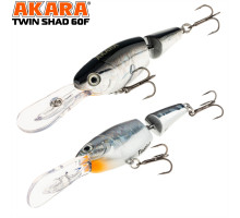 Воблер Akara Twin Shad 60F 8 гр. A83