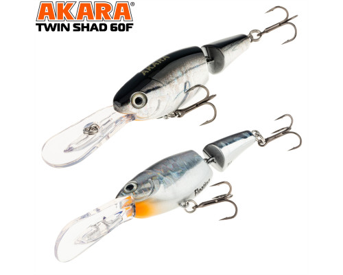 Воблер Akara Twin Shad 60F 8 гр. A83