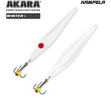 Блесна зимняя Akara Ice Kampela KAM-75-SIL/SIL