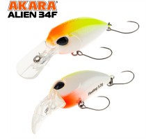 Воблер Akara Alien 34F 3,2 гр. A166