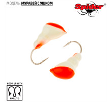 Мормышка W Spider Муравей с ушком (модель 13) 0,40 гр. 24P