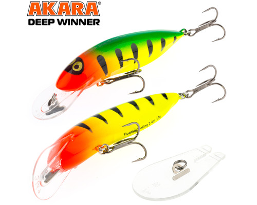 Воблер Akara Deep Winner 85F 14 гр. (1/2 oz 3,3 in) A102