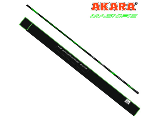 Удилище телескопическое угольное д/с Akara Magnific TX-30 (20-50) без колец 500-B/K