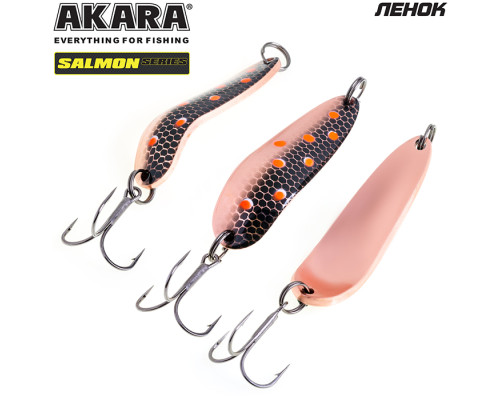 Блесна колебалка Akara Salmon Ленок мм 15 гр. 11-CU