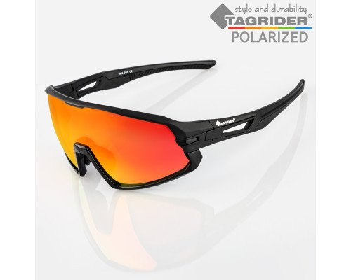Очки поляризационные Tagrider IMN-005 Gray Brown Yellow сменные линзы