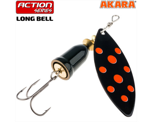 Блесна вертушка Akara Action Series Long Bell 101-6-A8