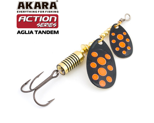 Блесна вертушка Akara Action Series Aglia Tandem 2/7-A8
