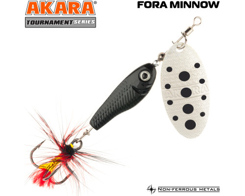 Блесна вертушка Akara Tournament Series Fora Minnow 2 BL-1