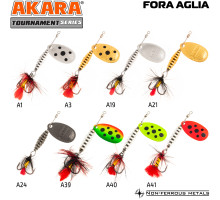 Блесна вертушка Akara Tournament Series Fora Aglia 3 8,3 гр. A39
