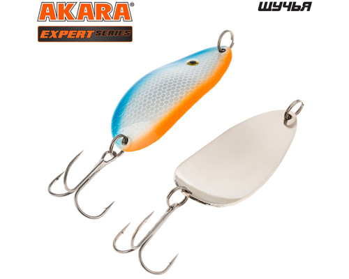 Блесна колеблющаяся Akara Expert Щучья 12 гр. 1/SIL