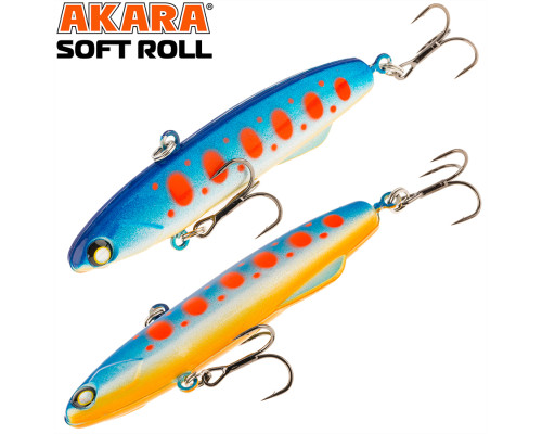 Воблер Akara раттлин Soft Roll 105 мм 40 гр. A217