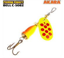 Блесна вертушка Akara C-5082 5082-4-196/YL-RED
