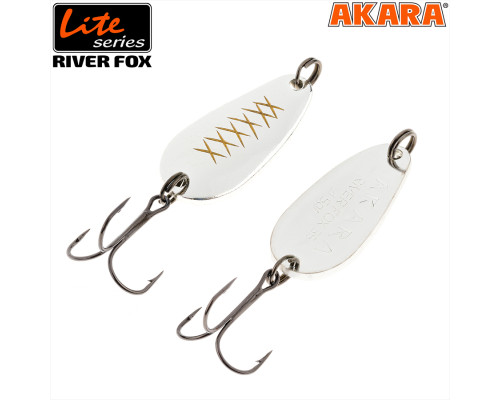 Блесна колебалка Akara Lite Series River Fox 2,5 гр. AB40