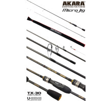 Спиннинг штекерный угольный 2 колена Akara SL1003 Micro Jig TX-30 SL1003-210