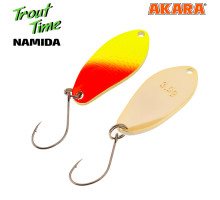 Блесна колеблющаяся Akara Trout Time Namida гр. 75